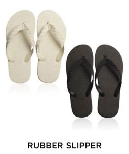 Rubber slippers