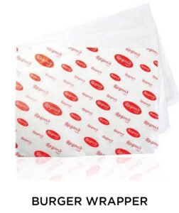 Burger wrappers