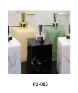 Countertop pump bottles