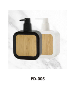 Pump bottle with tray