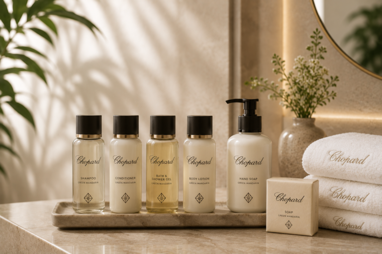 Chopard hotel amenities supplier