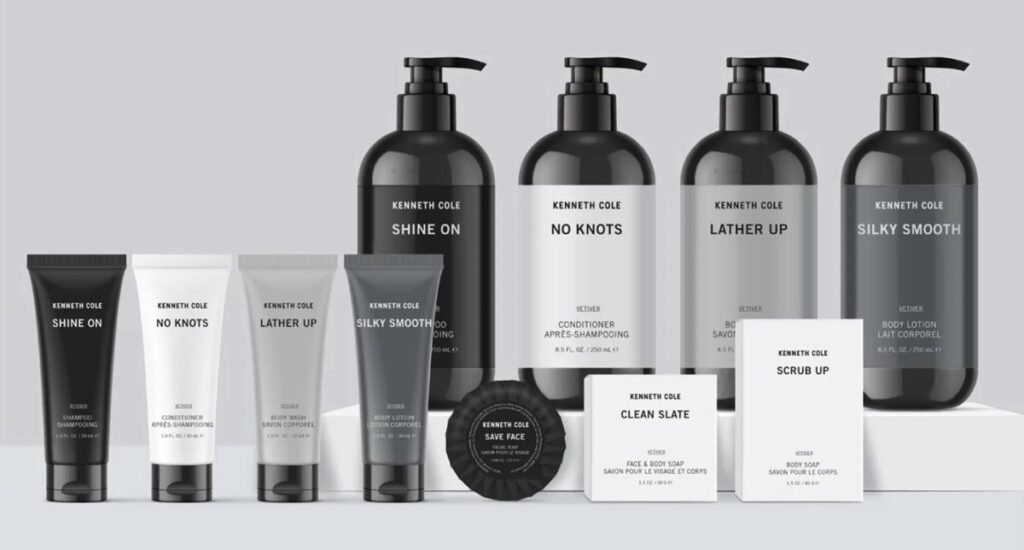 Kenneth Cole hotel amenities, supplied in the Philippines by Eastworld