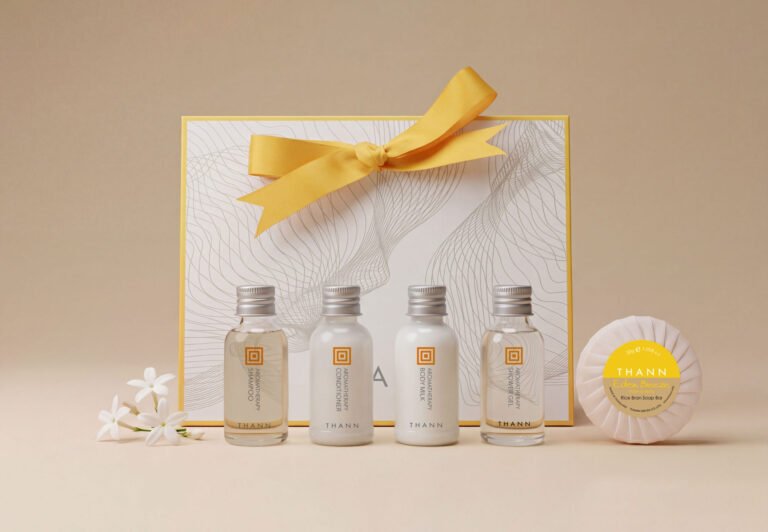 THANN 35 ml amenity gift box set with soap