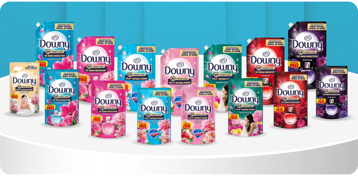 Downy fabric conditioner, refill pouch