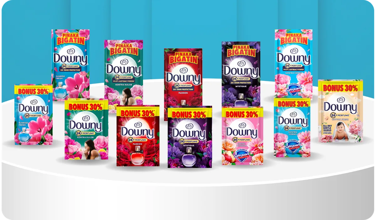 Downy fabric conditioner, sachet